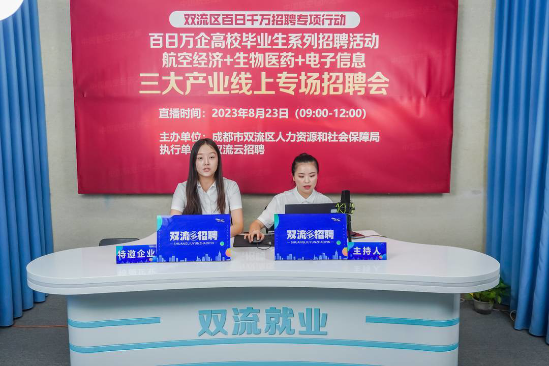 线上线下同步送岗 成都双流助力高校毕业生就业2.JPG