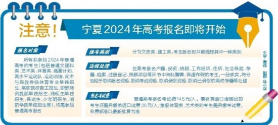 11月1日至5日报名 宁夏2024年普通高校招生考试报名时间提前.jpg