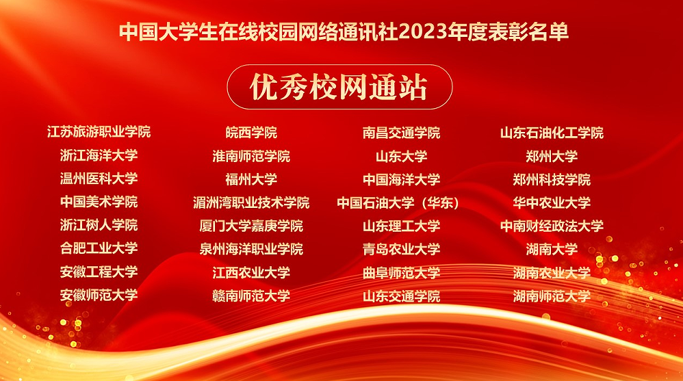 青岛农业大学获教育部中国大学生在线表彰1.png
