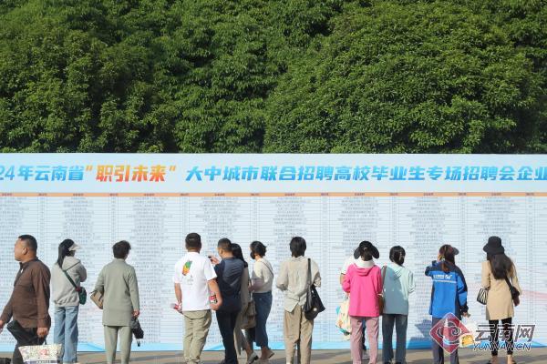 云南省举办“职引未来”——大中城市联合招聘高校毕业生专场招聘会2.jpg